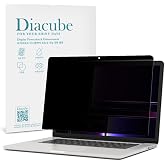 Diacube Magnetic Privacy Screen Protector for MacBook Pro 15" (2017-2019), Removable Anti Glare Anti Blue Light Anti Spy Screen Filter