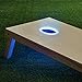 GoSports Cornhole Light Up LED Ring Kit 2pc Set - Compatible with All Cornhole Games (Red, White or Blue)