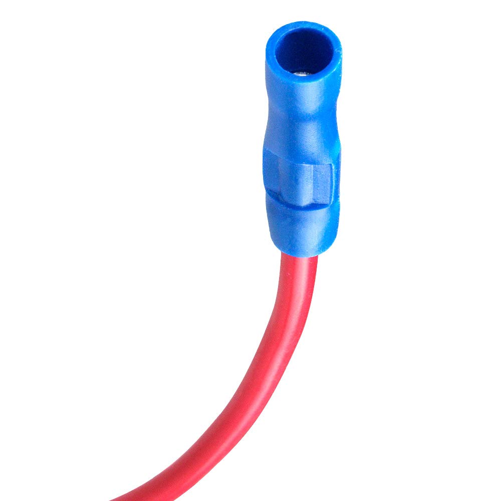 HUICAO 5 Pack Add-a-Circuit 14 Gauge Fuse Tap for Mini Blade Fuse with 15A Fuse