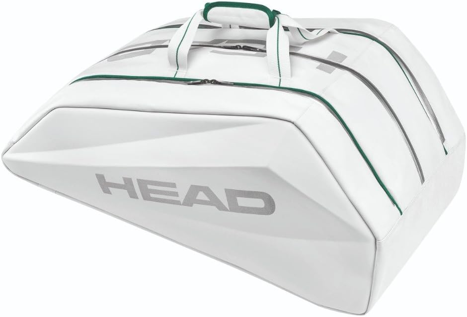 head white tennis bag