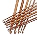 Tunisian Crochet Hooks Set Afghan Crochet Hook Tunisian Crochet Needles Bamboo 3 3.5 4 4.5 5 5.5 6 6.5 7 8 9 10