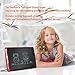 LCD Writing Tablet-8.5 in Writing Graphics, Drawing & Painting Board -Can Be Used As Office Whiteboard Bulletin Board and Gifts for Kids(Can be Repeated Use of More Than 50,000 Times)-(Red)