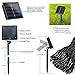 Toodour Solar Christmas Lights, 72ft 200 LED 8 Modes Outdoor Christmas String Lights, Waterproof Solar String Light for Xmas Tree, Fence, Holiday, Party, Balcony, Outdoo Xmas Decorations - White