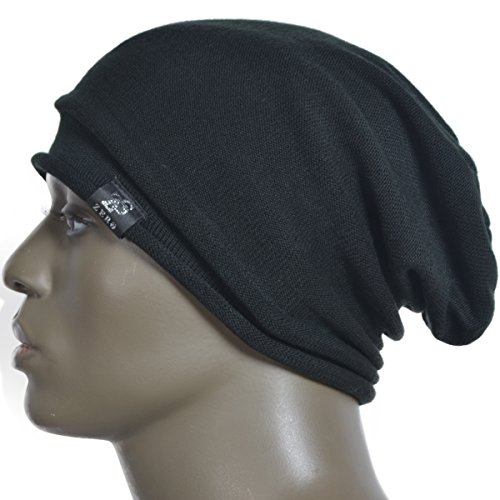 Zero Seven Mens Knit Beanie Slouch 