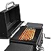 Lingstar Non-stick Thermostability Washable Teflon Grill Mat BBQ Pad for Outdoor Barbecue 3pcs Black