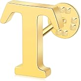 Letter Pins Brooch for Men Women Suit Collar Pins Custom Gold Initial A-Z | Suit Pins Lapel Pin For Men Mens, Custom Cowboy Hat Pins For Men, Initial Pin Personalized Lapel Pins, Gold Suit Accessories