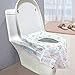 Homgaty 20 Pack Extra Large Size XL Potty Seat Cover Potty Protectors Disposable Toilet Seat Cover for Kids Potty Training or Adults Home Travel Public Toilet Use(With Stick Tape,Individually Wrapped)