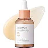 mixsoon PDRN Collagen Serum -Firming, Hydrating and Revitalizing for Face, Lightweight Peptide Hydrating Moisturizer 30ml / 1.01 fl.oz. Korean Glass Skin Care