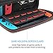 LINGSFIRE Switch Carrying Case for Nintendo Switch with Screen Protector and Car Charger, 10 Game Cartridges Protective Hard Travel Case for Switch Console Accessoriesthumb 3