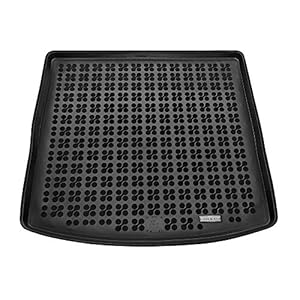 Kofferbakmat van rubber, compatibel met Seat Leon III ST met hoge bodem (vanaf 2014) + cadeau | kofferbakmat auto…