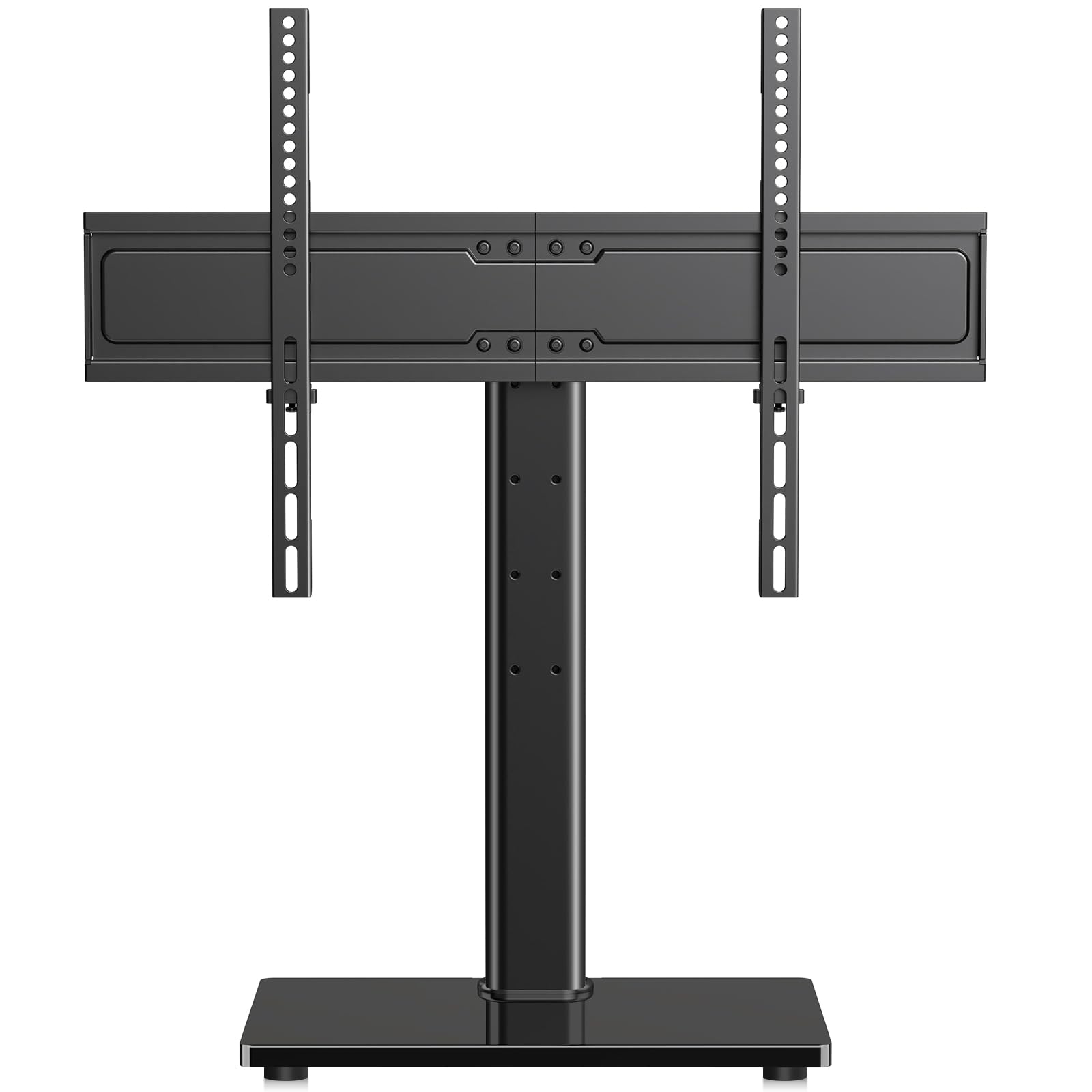 XINLEI Swivel TV Stand Base for Most 32-75 inch Screens Max 45kg, Universal Tabletop TV Stand with 12 Adjustable Heights, Wire Clips, Max VESA 600x400mm TS204 — image 1