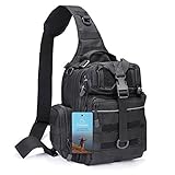 Prospo Tactical Sling Bag Pack Military Molle EDC Chest One Strap Daypack Outdoor