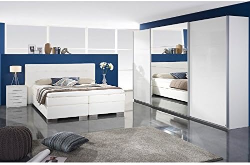 Roller Schwebeturenschrank Weiss Hochglanz 315 Cm Amazon De Kuche Haushalt