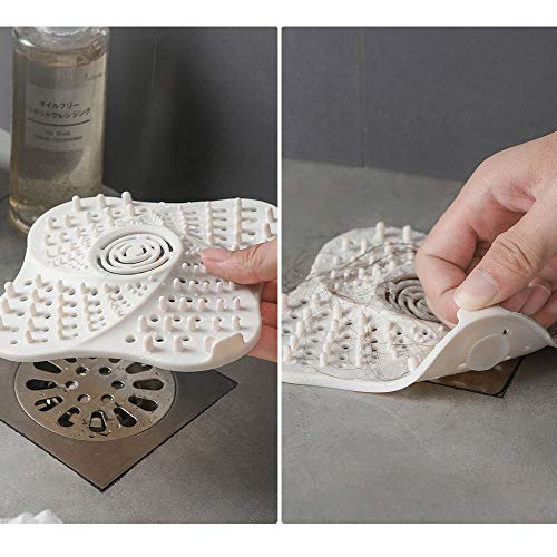 image for Rosoz Hair Drain Catcher Shower Drain Hair Trap Hair Catcher Shower Dr