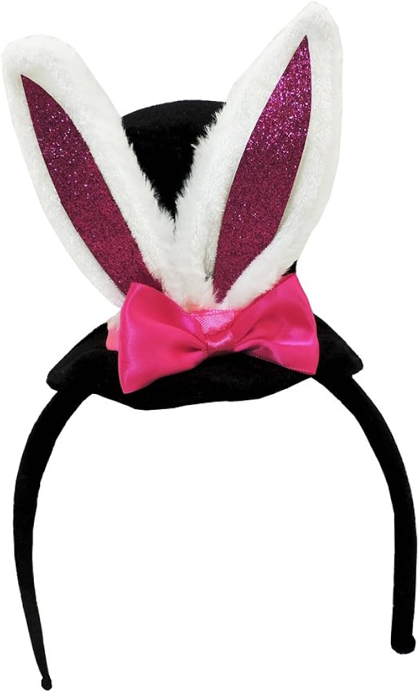 Mini Bunny Ear Top Hat Headband Clothing