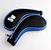 Craftsman Golf 3-SW 10pcs Long Neck Iron Durable Zippered Head Covers Black & Blue Fit All Brands Titleist, Callaway, Ping, Taylormade, Cobra, Nike, Etc. (Blue)