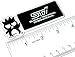 Subaru Technical International STi Bad Badtz Badz Batz Maru Aluminum Emblem Badge Nameplate Emblem Logo Decal Rare JDM for Turbocharged Subaru Impreza WRX STI EJ FB Type RA GC8C GC8D GC8A/B GC8E GC8F GC8G 22B S201 S202 S203 2000 V-Limited WR1 Type 21 CS400