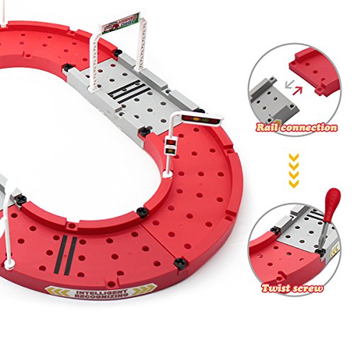 image for Lydaz Car Race Track Play Set with Induction Sound Music Toy Intellige