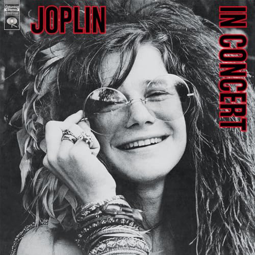 Joplin in Concert/Vinyle Rouge Translucide Audiophile 180gr