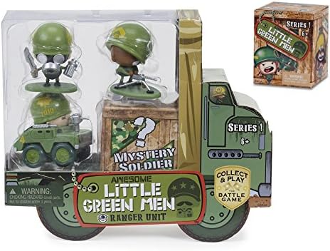 Awsome Little Green Men - Set of Blind Box Blind Box Mystery Soldier and Ranger Unit Figures Starter Pack - Series 1