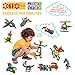 ETI Toys, STEM Learning, 104 Piece Lil Engineers Build-A-Thon. Build Train, Motor Bike, Rocket, Endless Designs. Safe, Creative Skills Development. Toy for 4, 5, 6 Year Old Boys and Girls