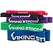 Viking Strong Pull Up Assist Bands - Resistance Bands - Mobility Band - Powerlifting Bands - Jump Stretch Bands, Red 10 - 35lbs Single Band