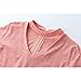 Muangan Women Fashion Loose Casual V-Neck Long Sleeve Blouse Tops