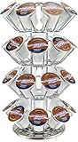 Surpahs 32-Pods K Cup Coffee Pod Holder, Carousel Organizer - 32 Pod Capacity