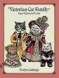 Victorian Cat Family Paper Dolls in Full Color