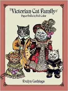 victorian cats in clothes