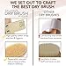 The Ultimate Dry Brush by YOOVE | Premium Dry Brushing Body Brush | Dry Brush for Cellulite and Lymphatic | 100% Natural Bristle Exfoliating Brush