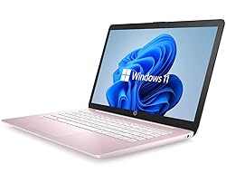 HP 14" HD Laptop, Windows 11, Intel Celeron