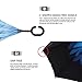 MRTLLOA Double Layer Inverted Umbrella with C-Shaped Handle, Anti-UV Waterproof Windproof Straight Umbrella for Car Rain Outdoor Use
