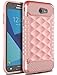 Samsung J7 Prime Case, Galaxy J7 V Case, Galaxy J7 Perx Case OTOONE [Geometric Series] Slim Dual Layer Shock Proof Flexible Silicone Protective Case Cover for Samsung Galaxy J7 Sky Pro (Rose Gold)