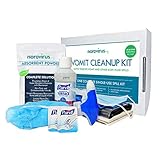 Norovirus Body Fluid Spill Kits | Single-Use 23 Piece Complete Clean Up Kits | FDA Food Code & OSHA Compliant (Single Kit)
