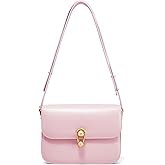 LA FESTIN Small Leather Purse Crossbody Bags For Women: Black Shoulder Handbags Crossbody Bag