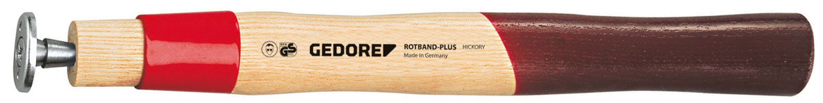 Gedore E609H-8 "Rotband" Spare Handle Hickory for 8 kg - Red/Brown