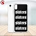 CatixCases Sisters James Charles, James-Charles Sisters Phone Case Cell Plastic Сlear Case for Apple iPhone X/XS/XR/XS Max / 7/8 / plus iPhone 6 / 6S plus Protector Protective Cover Art Design
