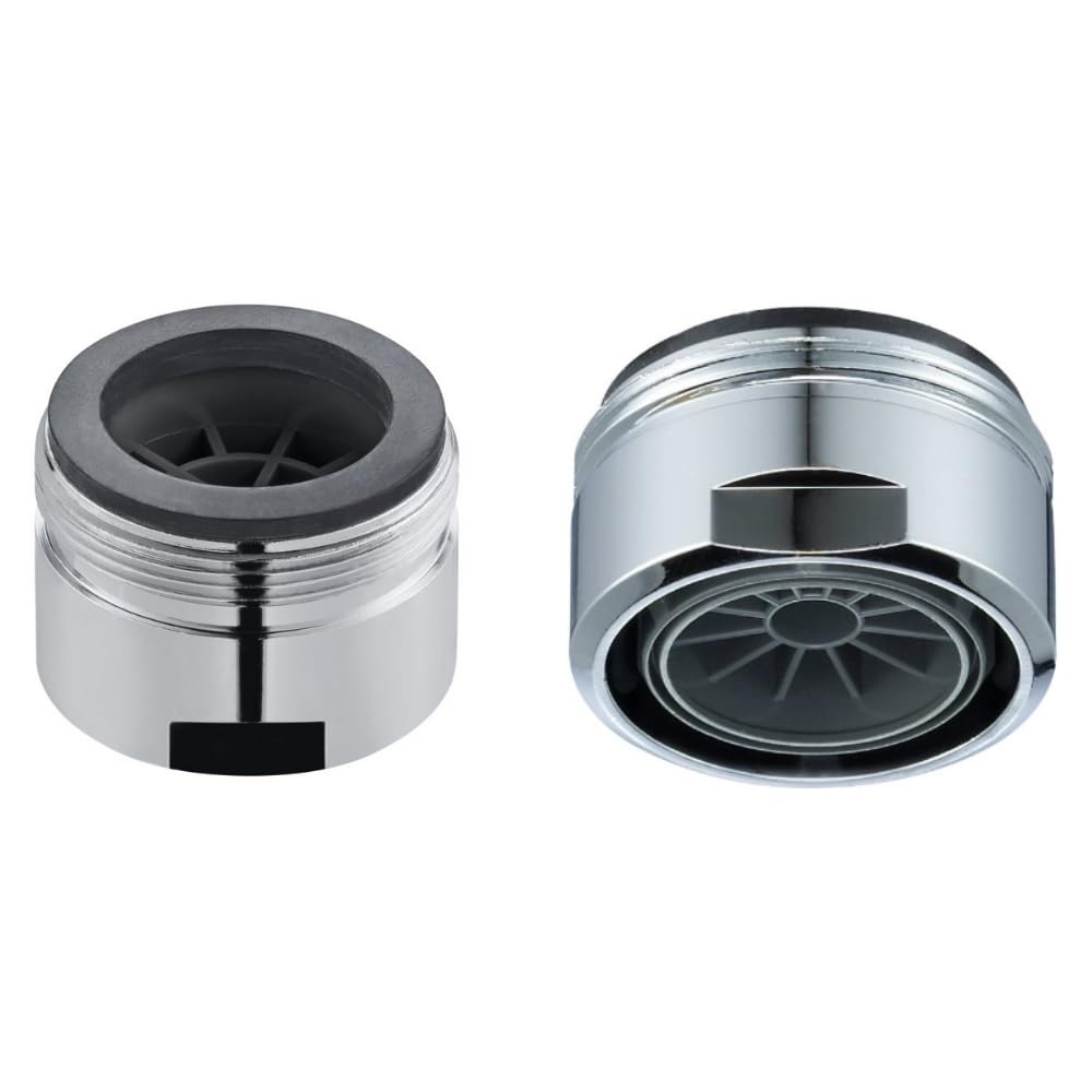 Schläfer 1800016 | NEOSTRAHL Universal Tap Aerator 24mm Male compatibile with Neoperl Suitable for Low Pressure Bathroom and Kitchen Taps with Mixer Aerator and External Thread M24X1 - Pack 1Pcs