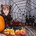 Halloween Shimmering Spider Web Decoration, Giant Cobweb Webbing for Halloween Party Decoration