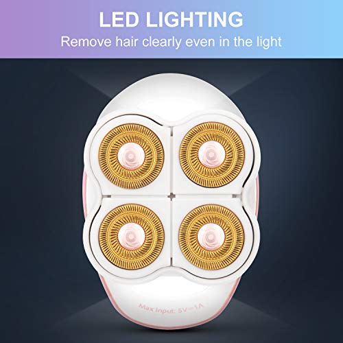 image for Hayden Ljsu Hair remover, Painless Hair Razor Waterproof Electric Shav