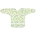 Langsprit Baby Bib with Sleeves-Waterproof Infant/Toddler Bib with Pocket(6-24 Months),Cactus
