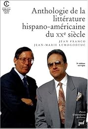 Anthologie de la littérature hispano-américaine du XXe siècle