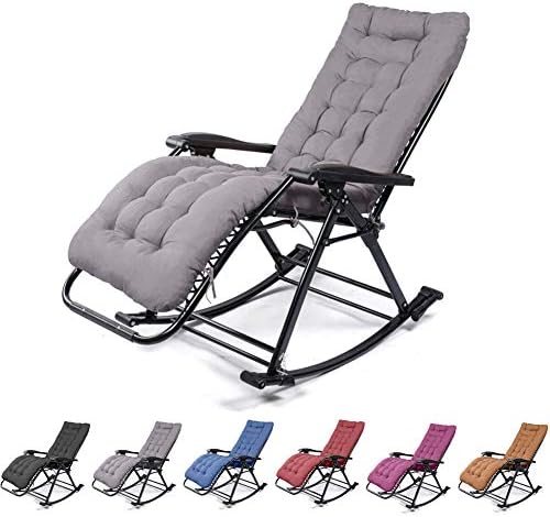 Topjia 折りたたみ アウトドアチェア ベランダ 持ち込み マット ブランコ リラックスソファ アウトドア庭 テラス チェア 角度調整