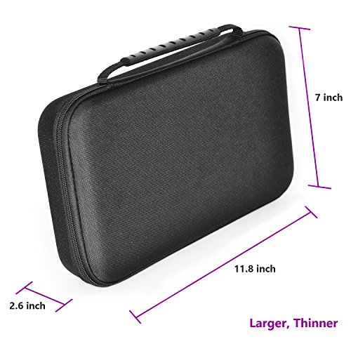image for PLUXL 2 10ft Extension Cable and Hard Carrying Case for Super NES Clas