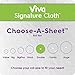 Viva Signature Cloth Choose-A-Sheet Paper Towels, Soft & Strong Kitchen Paper Towels, White, 6 Count