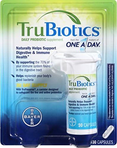 TruBiotics Daily Probiotic Supplement Capsules 30 ea by TruBiotics