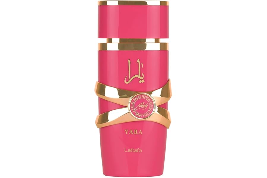Lattafa Yara Candy – Vanilla, Fruity, Citrus, Floral – Eau de Parfum Long-Lasting Fragrance for Women, 3.40 Ounce / 100 ml