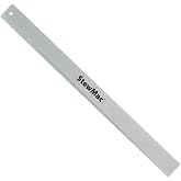 StewMac 18" Precision Guitar Straightedge, Stainless Steel | Luthier Fretboard Alignment Checks, Neck Relief, Truss Rod Eval; 18x1.5x0.079"; +/-.0015"/Ft; Hardened, Machined Stainless