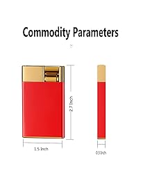 Torch Lighter, Windproof Butane Lighter, Lever-Type